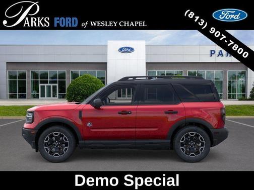 Ruby Red Metallic Tinted Clearcoat 2026 Ford Bronco Sport Outer Banks