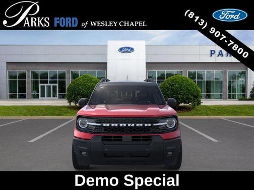 Ruby Red Metallic Tinted Clearcoat 2026 Ford Bronco Sport Outer Banks