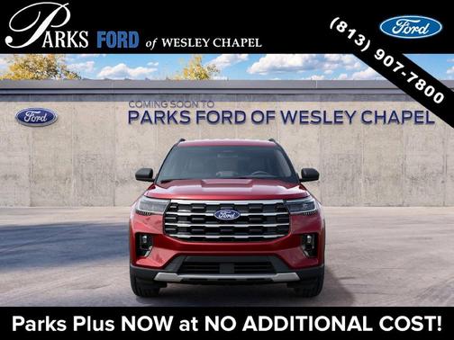 Ruby Red Metallic Tinted Clearcoat 2027 Ford Explorer