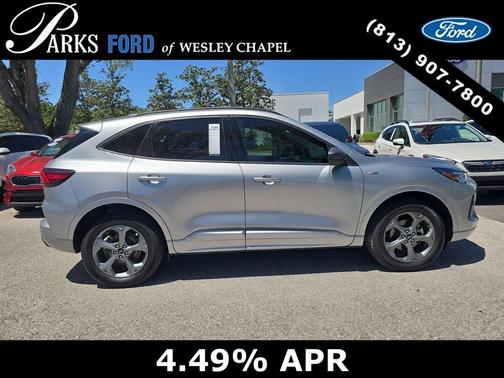 Silver Metallic 2024 Ford Escape ST-Line