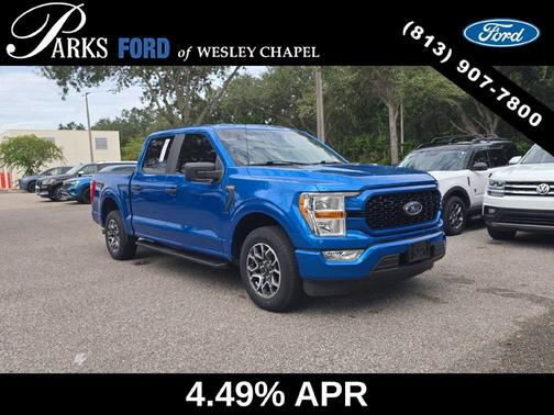 Blue Metallic 2021 Ford F-150 XL