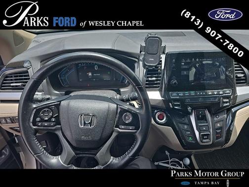Platinum White 2021 Honda Odyssey Touring
