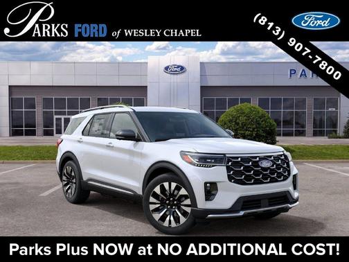 Star White 2027 Ford Explorer Platinum