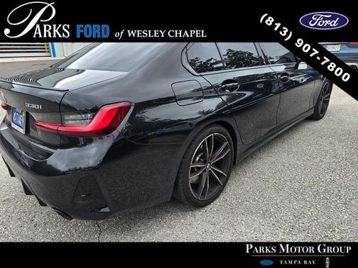 Black Sapphire Metallic 2024 BMW 330 i xDrive