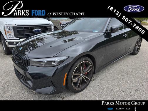 Black Sapphire Metallic 2024 BMW 330 i xDrive