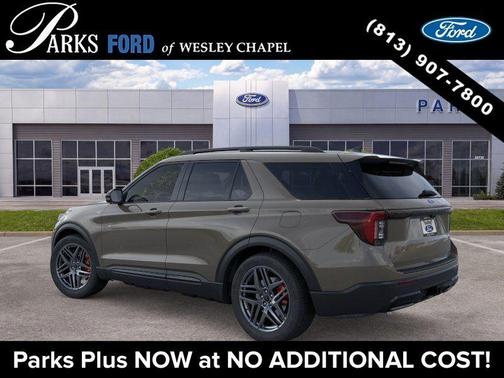 Gray 2026 Ford Explorer ST-Line