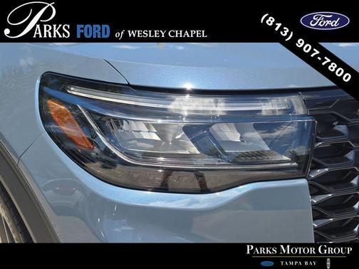 Vapor Blue Metallic 2025 Ford Explorer ST