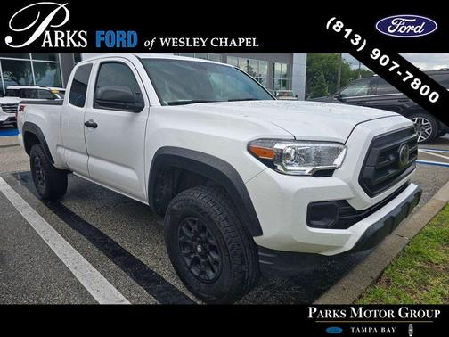 White 2022 Toyota Tacoma SR