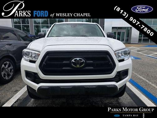 White 2022 Toyota Tacoma SR