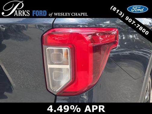 Black Metallic 2022 Ford Explorer ST