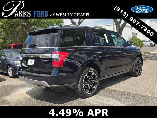 Blue Metallic 2021 Ford Expedition Limited