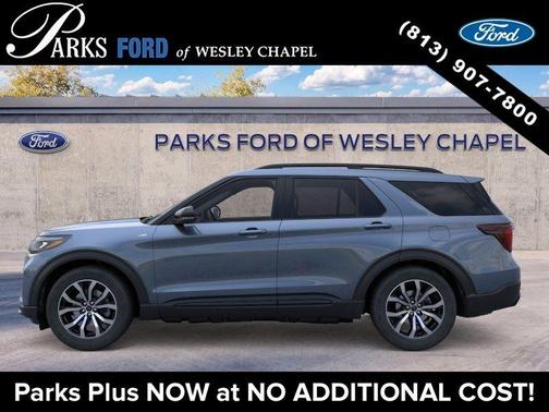 Vapor Blue Metallic 2026 Ford Explorer ST-Line