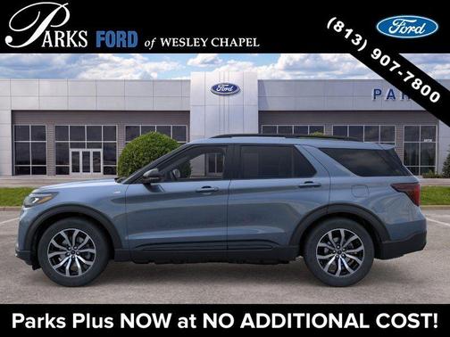 Vapor Blue Metallic 2026 Ford Explorer ST-Line