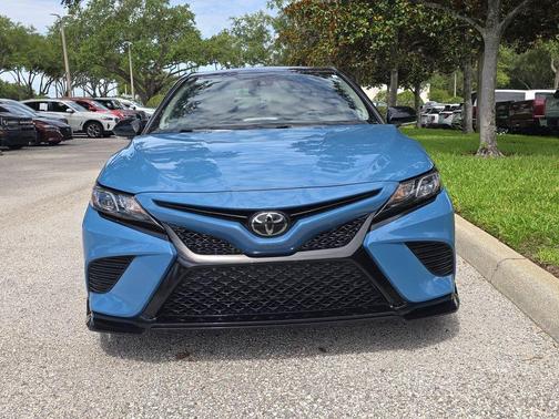 Midnight Black Metallic 2022 Toyota Camry TRD V6