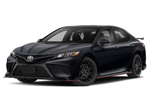 Midnight Black Metallic 2022 Toyota Camry TRD V6