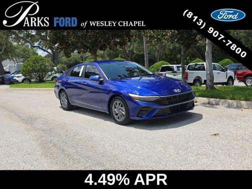 Intense Blue 2024 Hyundai ELANTRA SEL