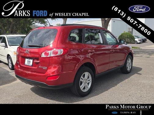 Venetian Red 2010 Hyundai SANTA FE GLS
