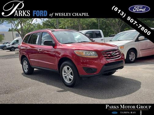 Venetian Red 2010 Hyundai SANTA FE GLS