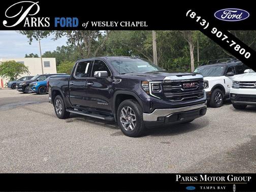 Titanium Rush Metallic 2026 GMC Sierra 1500 SLT