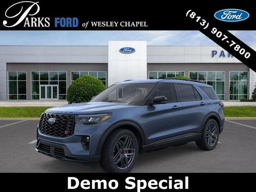Vapor Blue Metallic 2026 Ford Explorer ST
