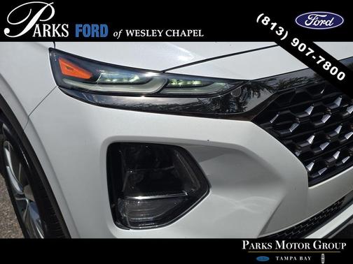 Quartz White 2020 Hyundai SANTA FE 2.4 Limited