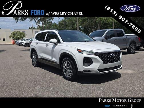 Quartz White 2020 Hyundai SANTA FE 2.4 Limited
