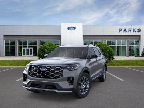 Carbonized Gray Metallic 2026 Ford Explorer Platinum