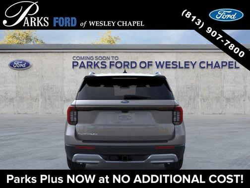 Carbonized Gray Metallic 2026 Ford Explorer Platinum