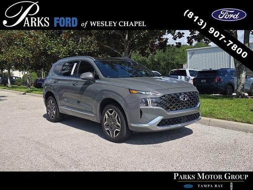 Hampton Gray 2021 Hyundai SANTA FE Calligraphy