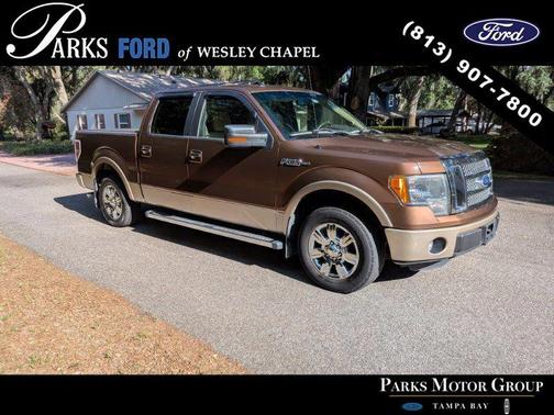 Vermillion Red 2012 Ford F-150 Lariat