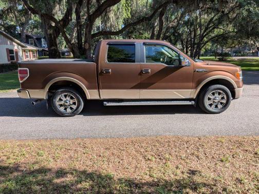 Vermillion Red 2012 Ford F-150 Lariat