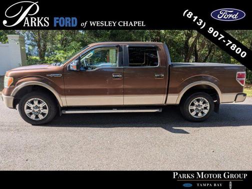 Vermillion Red 2012 Ford F-150 Lariat