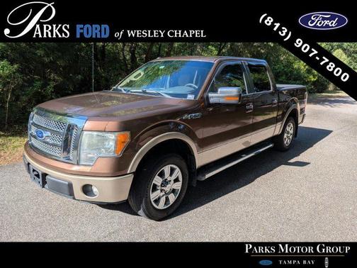 Vermillion Red 2012 Ford F-150 Lariat