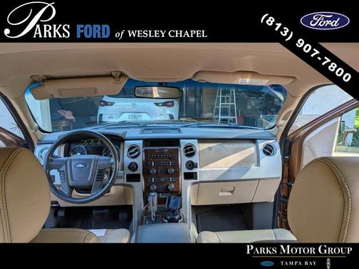 Vermillion Red 2012 Ford F-150 Lariat