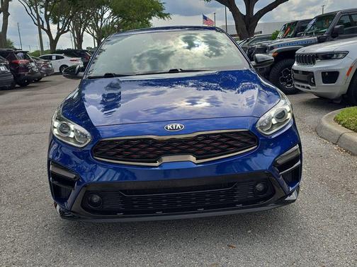 Deep Sea Blue 2021 Kia Forte GT-Line