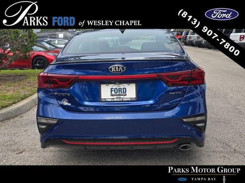 Deep Sea Blue 2021 Kia Forte GT-Line