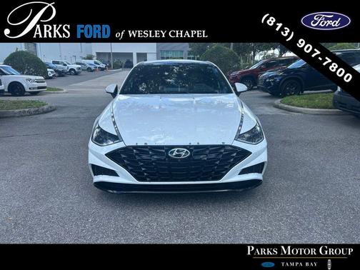 Quartz White 2020 Hyundai SONATA Limited