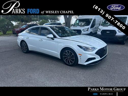 Quartz White 2020 Hyundai SONATA Limited