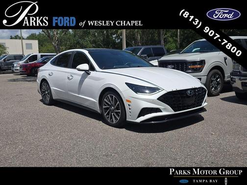 Quartz White 2020 Hyundai SONATA Limited