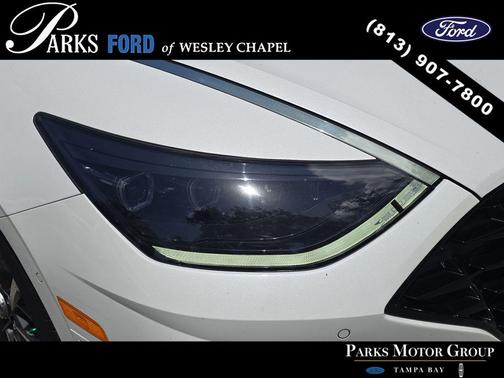 Quartz White 2020 Hyundai SONATA Limited
