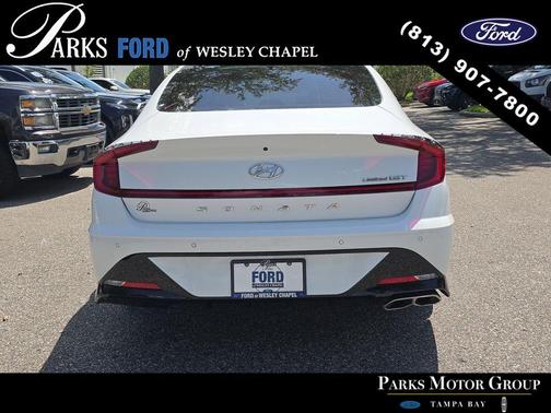 Quartz White 2020 Hyundai SONATA Limited