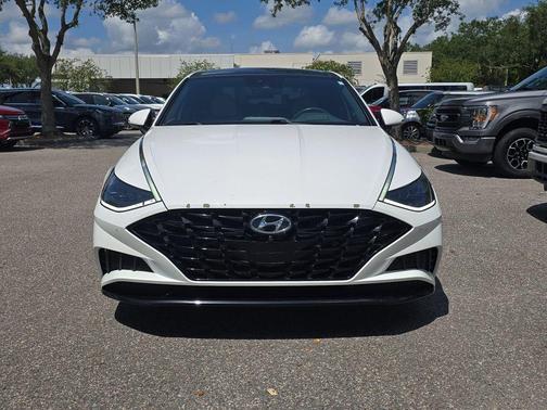 Quartz White 2020 Hyundai SONATA Limited