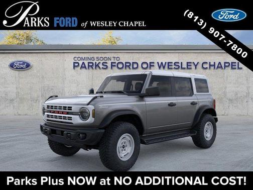 Carbonized Gray Metallic 2026 Ford Bronco Heritage Edition