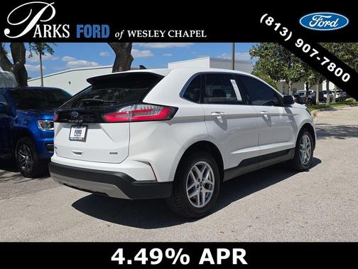 Oxford White 2023 Ford Edge SEL
