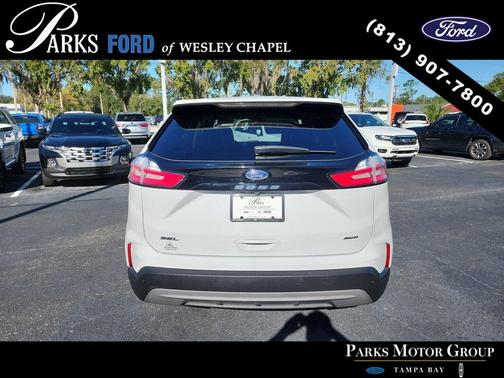 Oxford White 2023 Ford Edge SEL