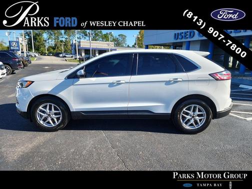 Oxford White 2023 Ford Edge SEL