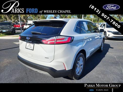 Oxford White 2023 Ford Edge SEL
