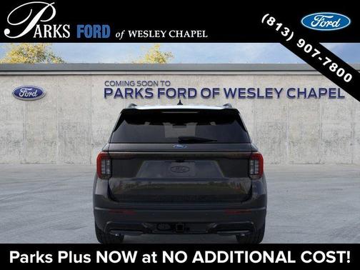 Agate Black Metallic 2026 Ford Explorer ST-Line