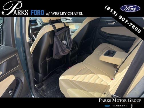 Kona Blue Metallic 2016 Ford Edge SEL
