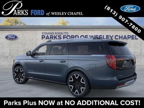 Stone Blue Metallic 2026 Ford Expedition Max Platinum